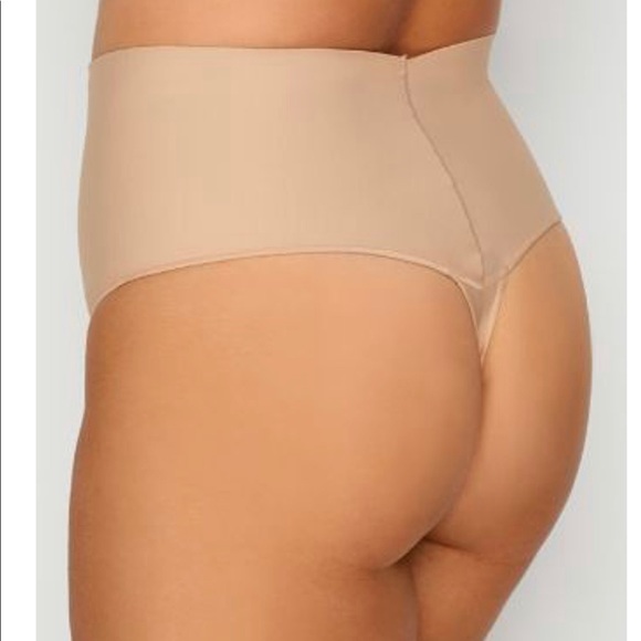 Maidenform PLUS Tame Your Tummy Thong DM0053 NWT - Picture 2 of 4